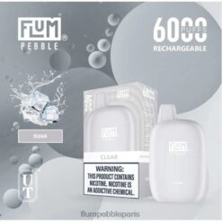 FLUM PEBBLE Vape | FLUM PEBBLES 6000 bouffées clair Z40XD22