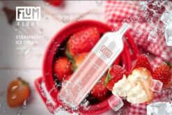 FLUM PEBBLE Vape Ingredients | FLUM FLOAT 3000 bouffées glace à la fraise Z40XD74