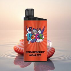 IGET Bar 3500 Puffs Glace Fraise Kiwi 1400 mAh 1.2 Ohm Mesh Coil