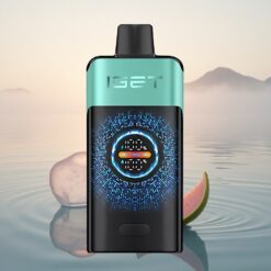 IGET ONE 12000 Puffs Glace Menthe Printanière Montagne - Écran Courbe Grande Taille - 2700 mAh - 0,6 Ohm