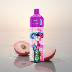 JNR Alien Max 18000 Pêche Blanche Framboise avec Double Mesh et Charge Rapide Type-C