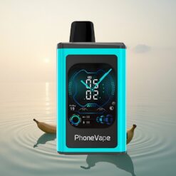 JNR PhoneVape 30000 Miami Menthe Rechargeable Turbo Affichage Complet