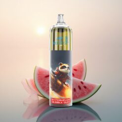 JNR Rocket-X 12400 Chewing Bulle Pastèque à Airflow Réglable et Lumières RGB