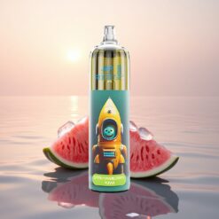 JNR Rocket-X 12400 Glace Fraise Pastèque avec Lumières RGB et Recharge Rapide Type-C