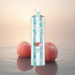 JNR Shisha Hookah 12000 Pêches Juteuses 24ml 750mAh Type-C