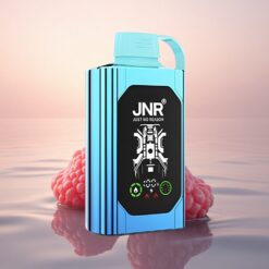 JNR Shisha Hookah Box 20500 Bonbon Fraise Framboise à Double Cœur et Charge Rapide Type-C