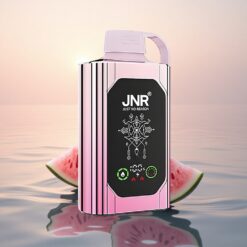 JNR Shisha Hookah Box 20500 Glace Cerise Pastèque avec Double Mesh Coil et Charge Rapide Type-C