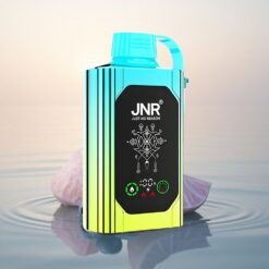 JNR Shisha Hookah Box 20500 Menthe Myrtille HD Affichage Double Mesh 25ml