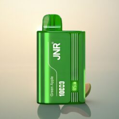 JNR Tank 10000 Pomme Verte Pêche Poire Affichage Numérique Double Mesh Charge Rapide Type-C