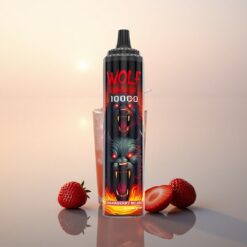 JNR Wolf Niplo 10000 Mojito Fraise 20ml 650mAh Type-C