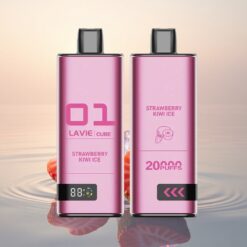 Lavie Cube 20000 Puffs Glace Fraise Kiwi 28ML 600mAh Type C