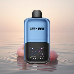GEEK BAR 2GO 20ml 50000 Puffs Pêche & Baies - Écran Interactif - Double Réservoir 20mL
