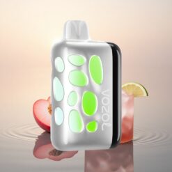 VOZOL RAVE 40000 Puffs Limonade Pêche Framboise Éclat Vibrant Charge Rapide