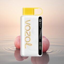 VOZOL STAR 9000/12000 Puffs Limonade Pêche Cerise avec Technologie S.i.L.C et Charge Rapide